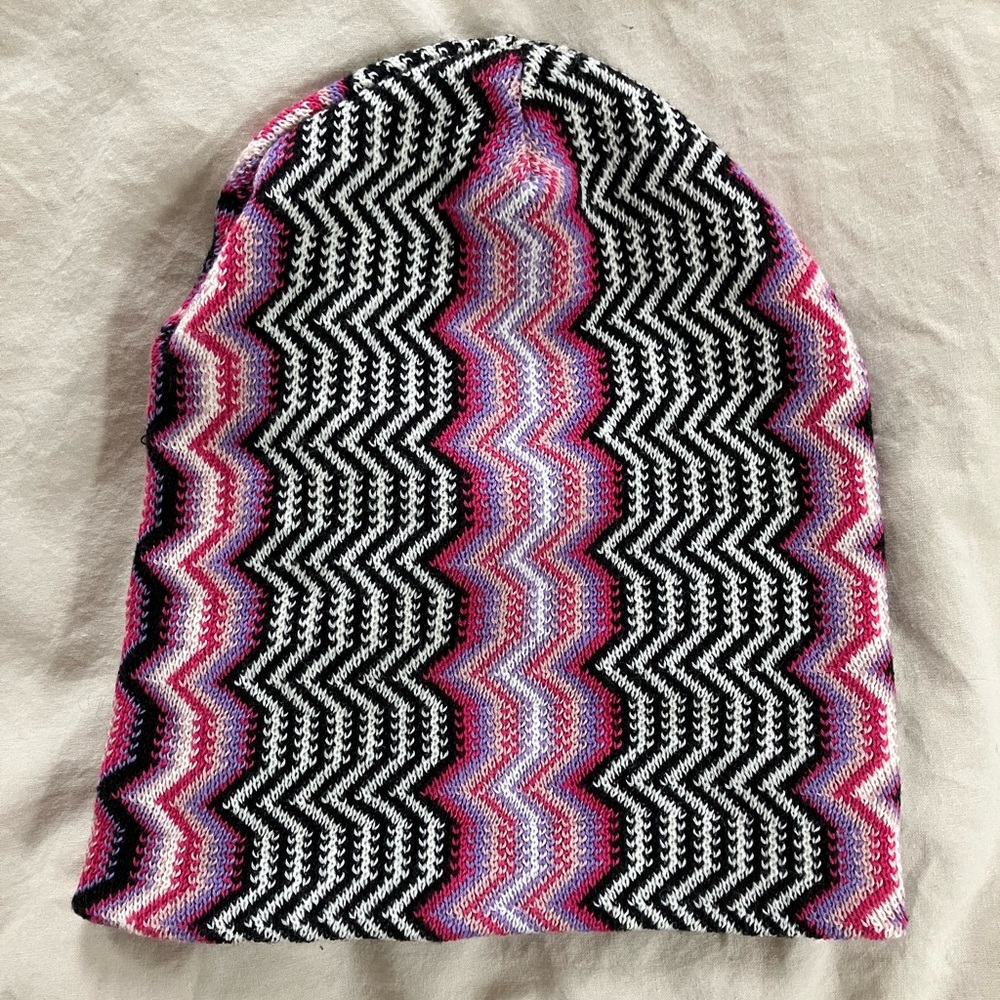 Geometric Missoni beanie
